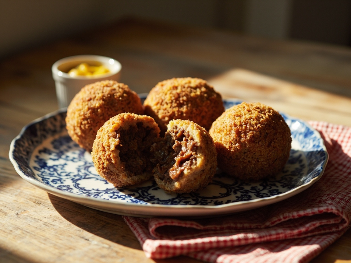 Bitterballen, croquetes holandeses.