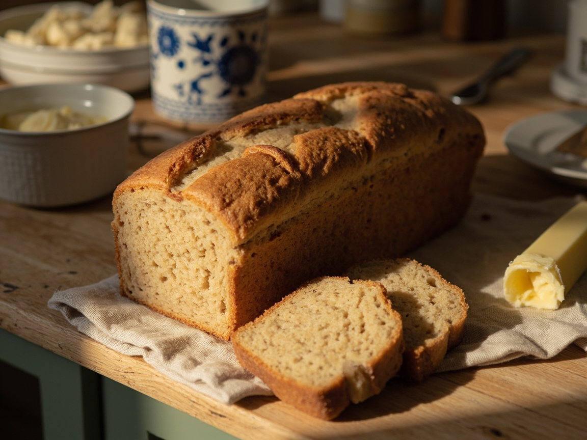 Ontbijtkoek, torta de desayuno holandesa.